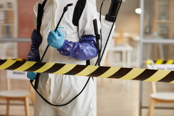 Professional Biohazard Cleanup technician working in Walton, NE